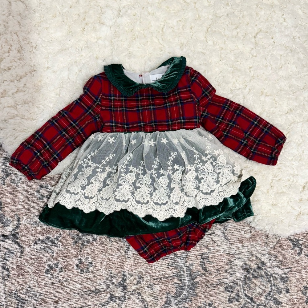 Love & Grow Plaid Dress